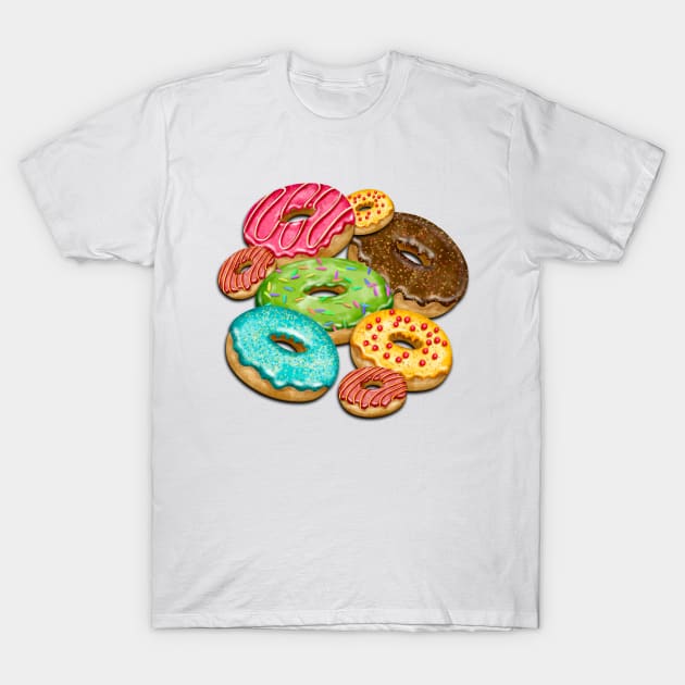 Best Donuts T-Shirt by Nuclear - T